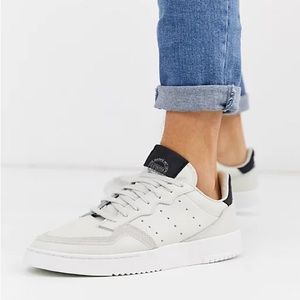 adidas Originals Supercourt Trainers in Off-White